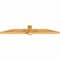 Ekena Millwork Eugene Rough Sawn Timber Gable Bracket, Western Red Cedar, 84"W x 14"H x 4"D x 6"F, 4/12 Pitch GBW084X14X0406EUG00RWR - alternate 2